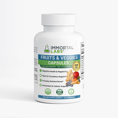 IMMORTAL LABS Fruits & Veggies Capsules