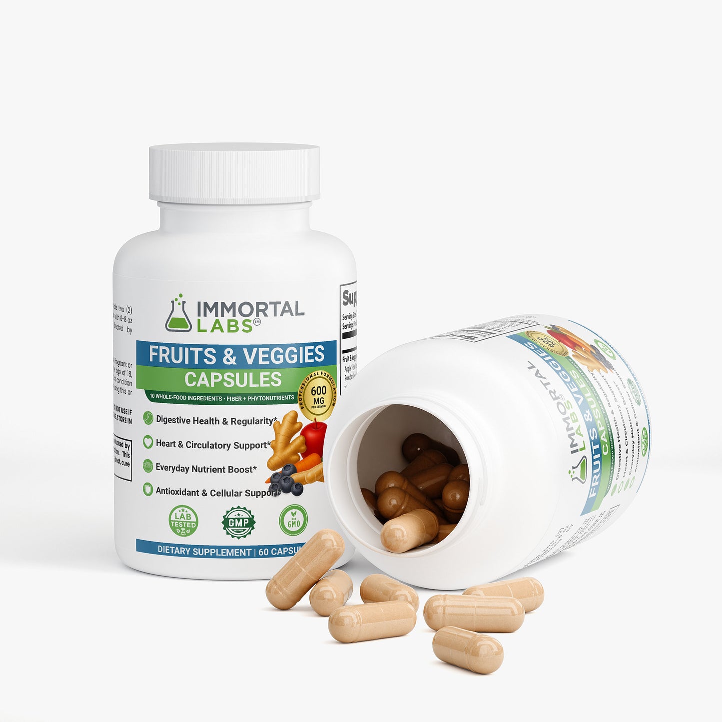 IMMORTAL LABS Fruits & Veggies Capsules