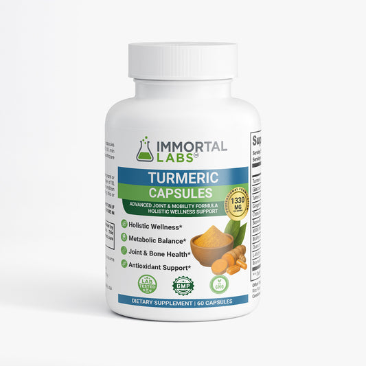 IMMORTAL LABS Turmeric Capsules